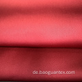 Rote Farbe reines Polyester Textil für Kleidungsstücke